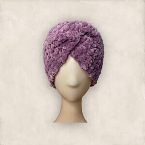 Velvet Ear Warmer Twisted Knitted Headband Women Hairband Winter Holiday Gift